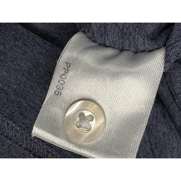 RHOBACK Golf Polo Mens 3XL Heather Blue Performance Stretch Short Sleeve Shirt - Picture 8 of 12